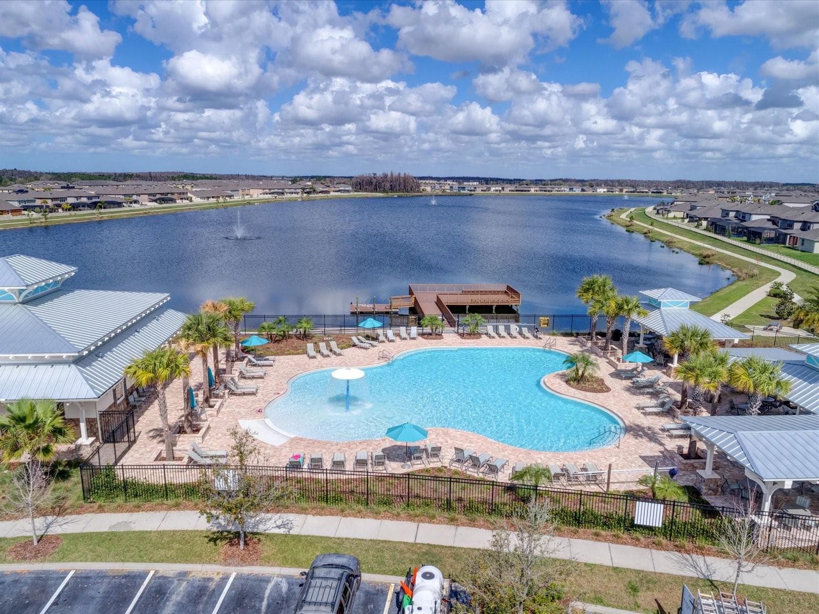 Main amenity center /pool. - 18901 CORNUTA ST, LUTZ