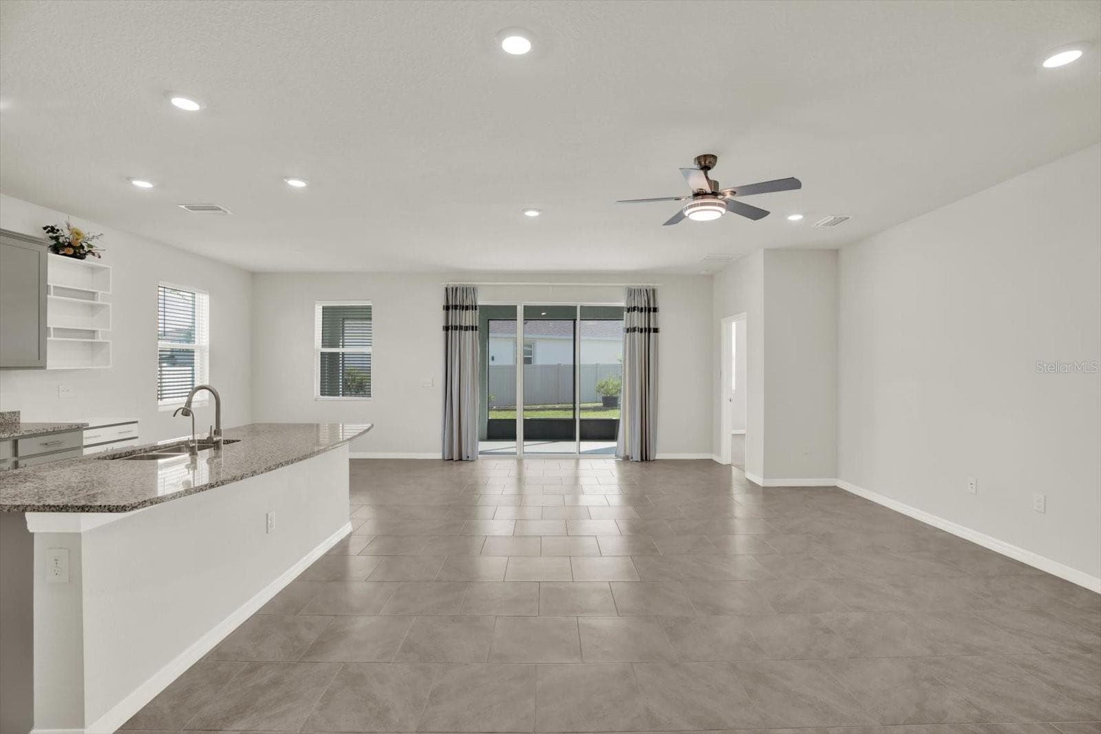 Kitchen view from the Foyer hallway - 10966 DELTA HUFF CT, SAN ANTONIO