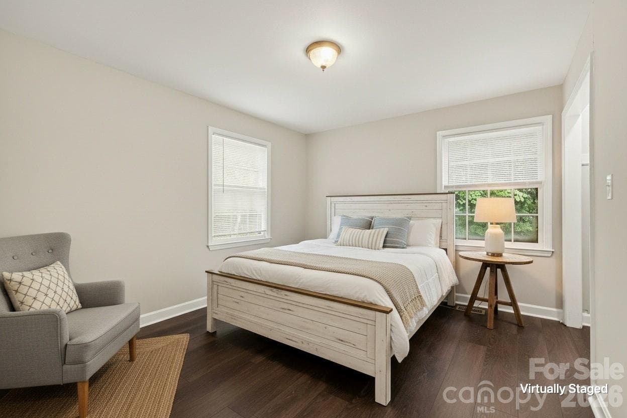 Quiet corner with tree views in a room to unwind (Bedroom 3 Virtually Staged) - 502 Plantation Road, Lancaster