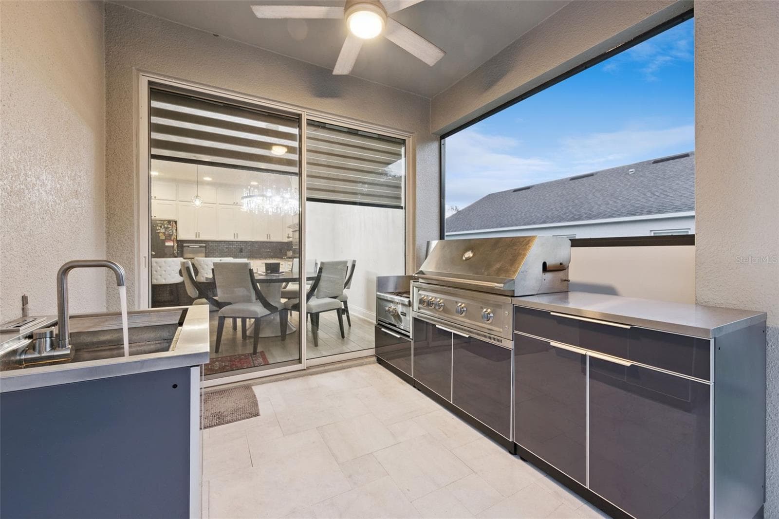 Summer kitchen and sink - 2107 BAY LINE RD, OAKLAND