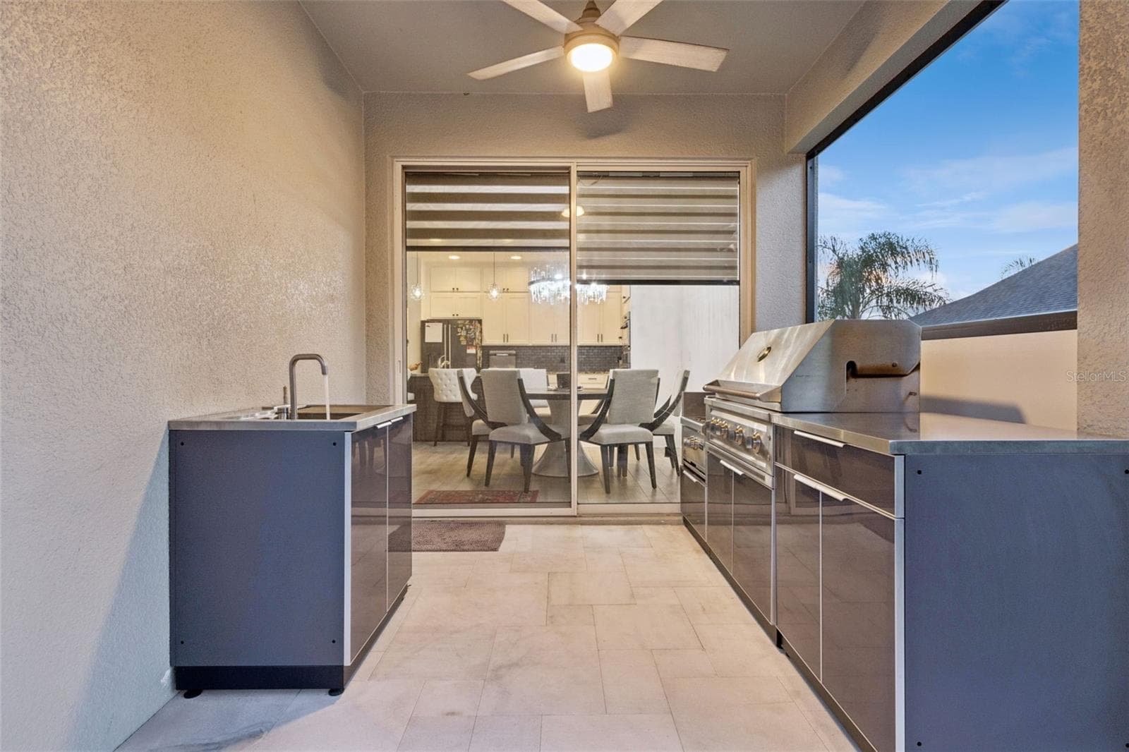 Summer kitchen and sink - 2107 BAY LINE RD, OAKLAND