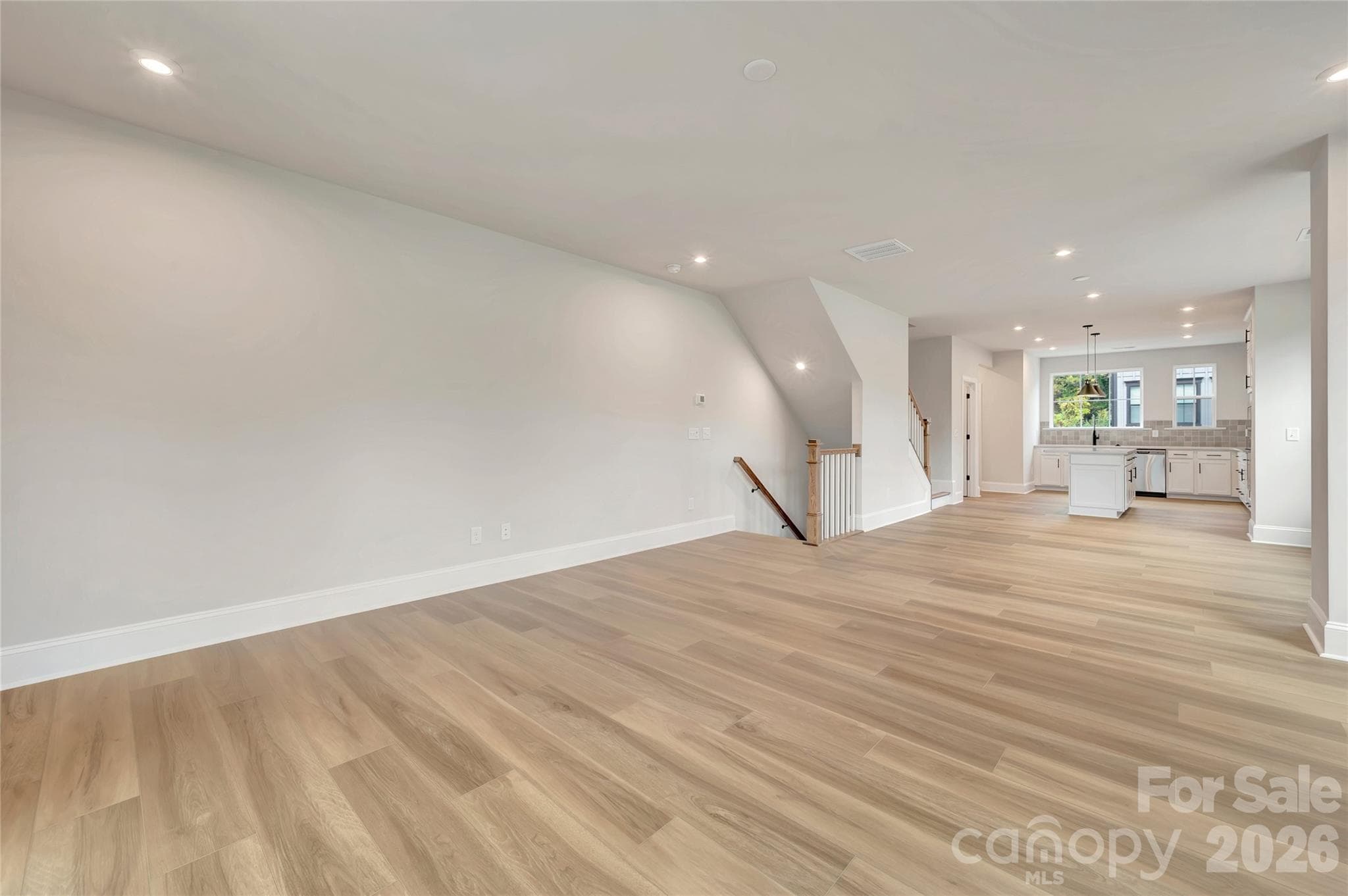Open concept second floor - 444 Old Town Village Road, Waxhaw