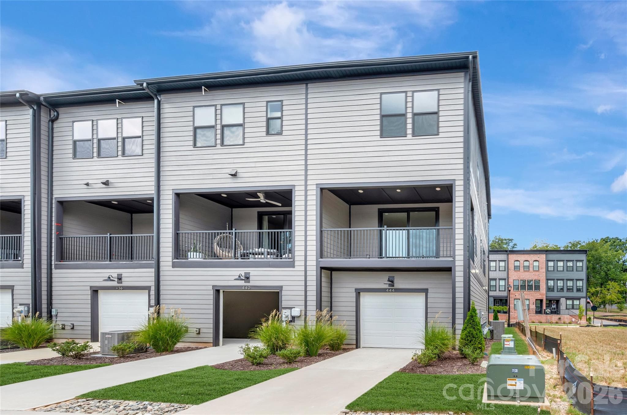 Covered outdoor living on the second floor - 444 Old Town Village Road, Waxhaw