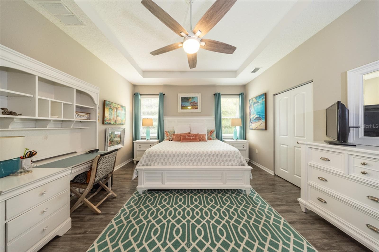 Primary bedroom - 155 PARK PLACE CIR, PALM COAST