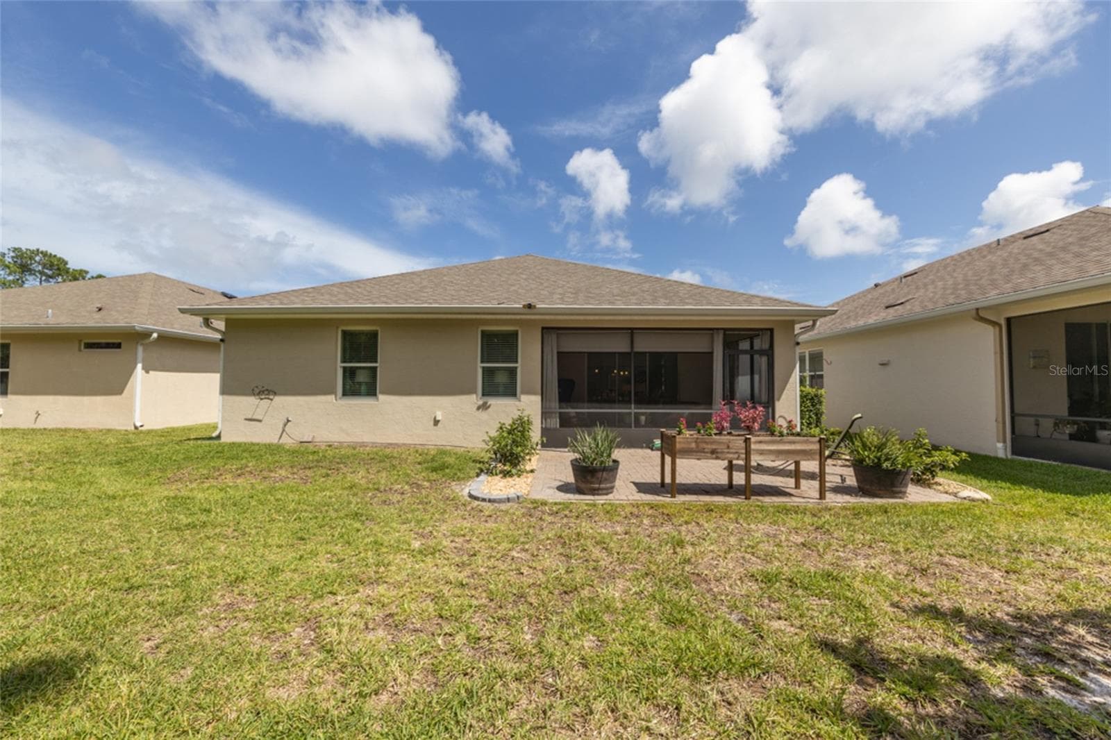 Rear view - 155 PARK PLACE CIR, PALM COAST