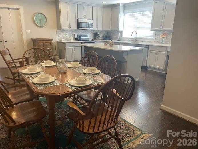 Dining area of Eat-in Kitchen - 1670 Dale Earnhardt Boulevard, Kannapolis