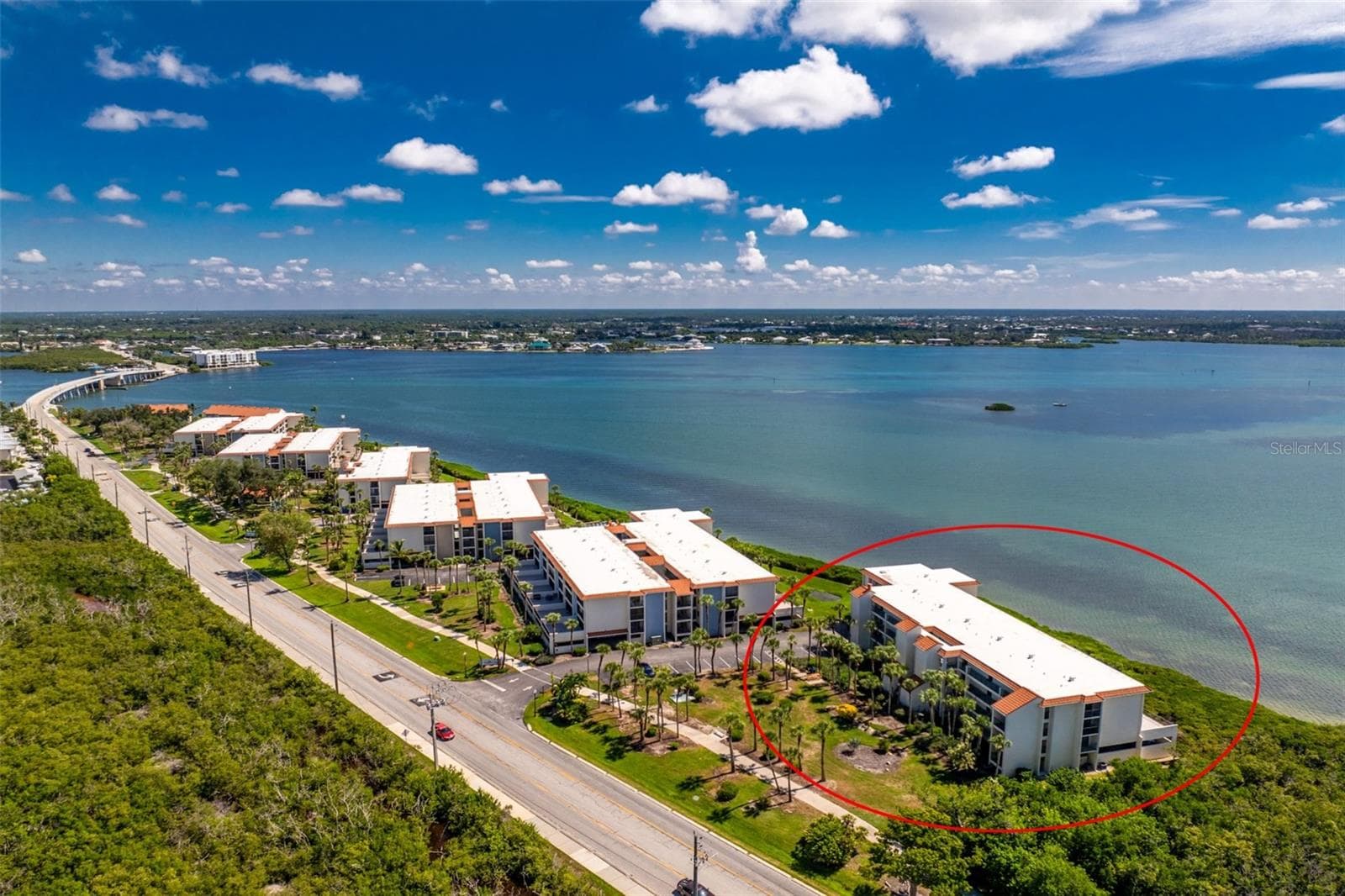 View towards the mainland. - 1751 BEACH RD #202, ENGLEWOOD