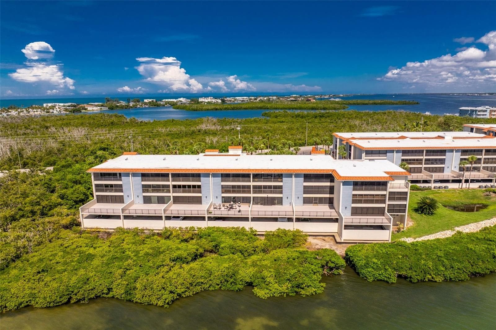 Building is closest to the water. - 1751 BEACH RD #202, ENGLEWOOD