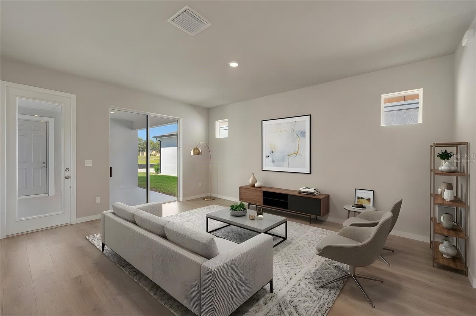 Family Room **Virtually Staged - 2823 CRIMSON CAP ST, ODESSA