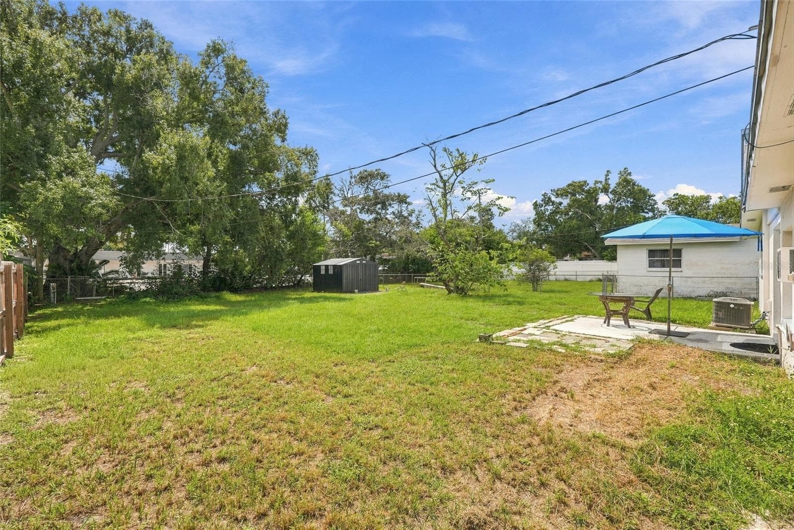 large backyard - 10594 104TH AVE, LARGO