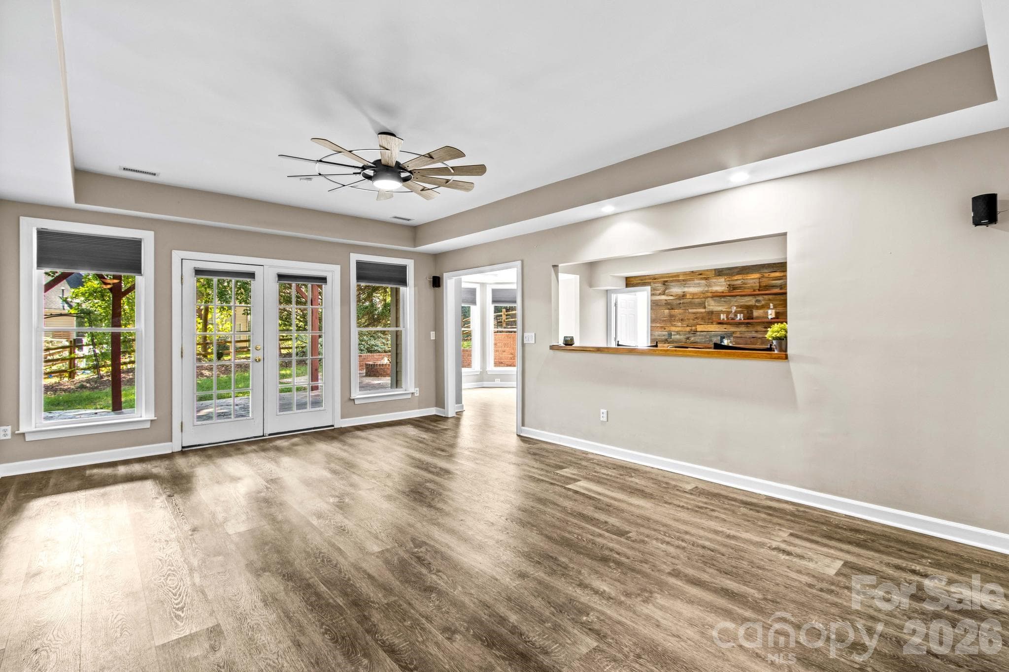 Basement level is fully finished with tons of entertaining space plus a huge walk-in storage room. - 12822 Cadgwith Cove Drive, Huntersville