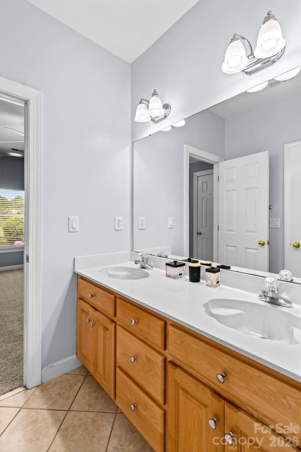 Jack-n-Jill bathroom - 12822 Cadgwith Cove Drive, Huntersville