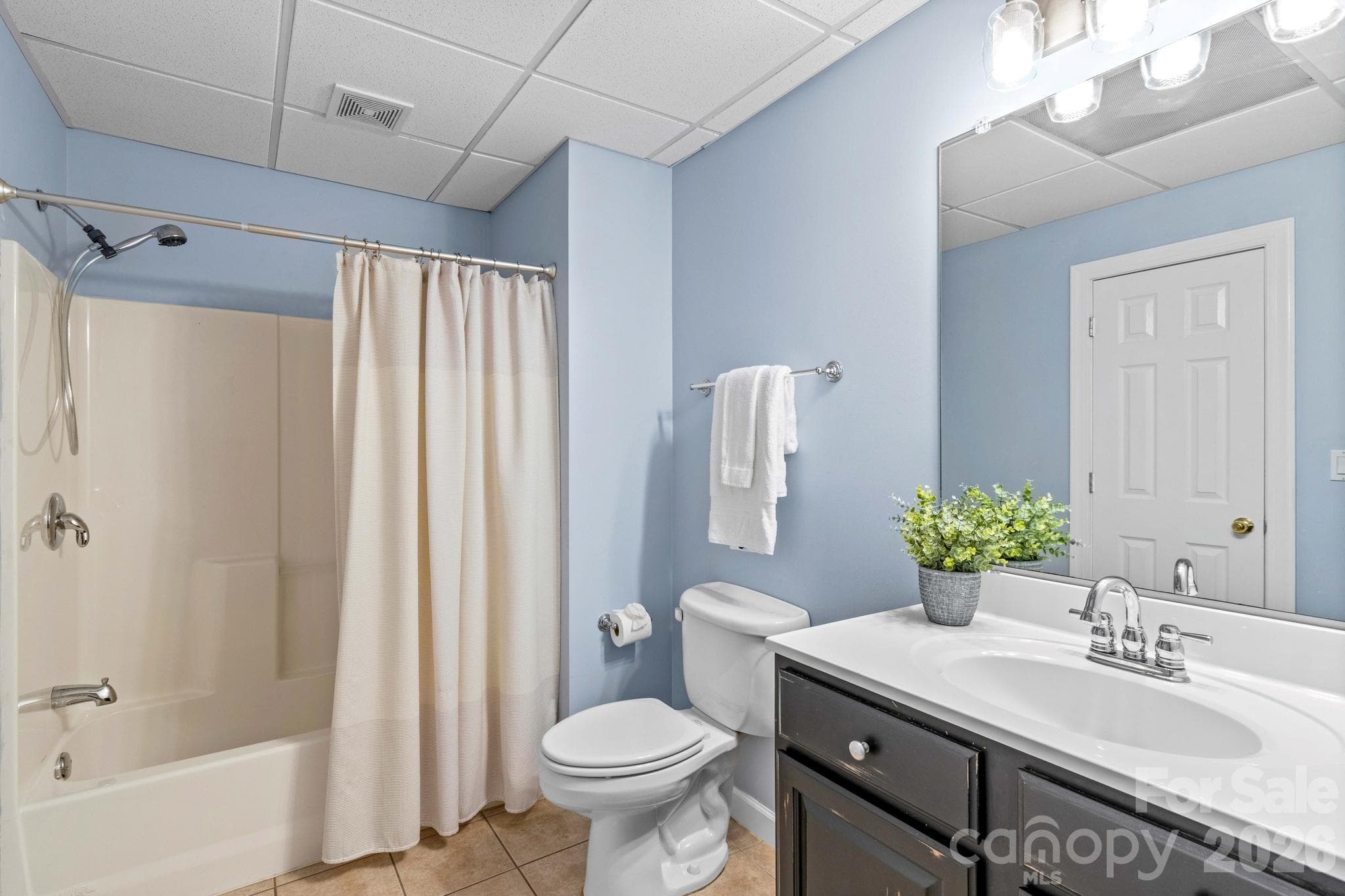 Full bathroom in basement - 12822 Cadgwith Cove Drive, Huntersville