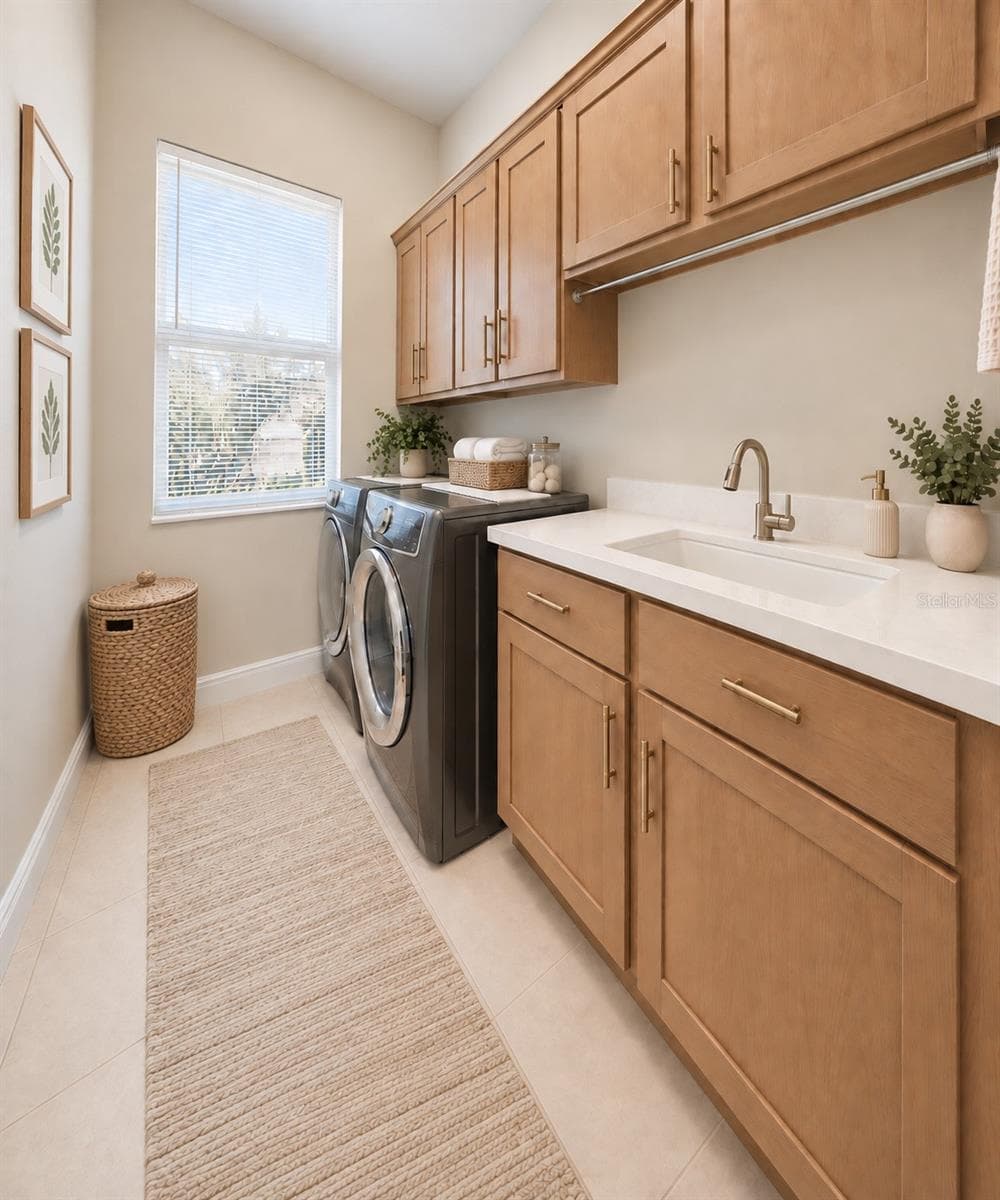 Laundry Room Virtual Renovation - 9244 RHEA DR, ODESSA