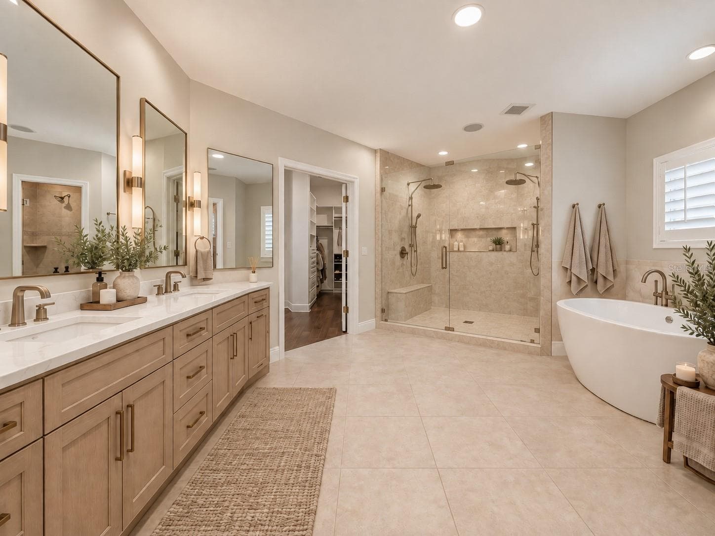 Primary Bath Virtual Renovation - 9244 RHEA DR, ODESSA
