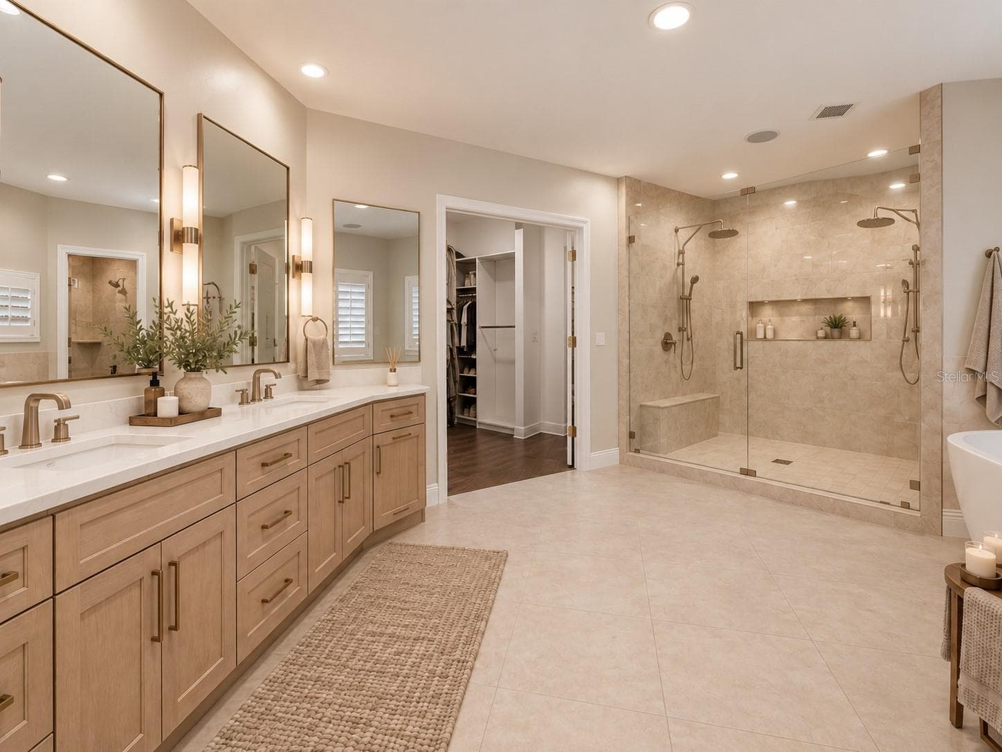 Primary Bath Virtual Renovation - 9244 RHEA DR, ODESSA