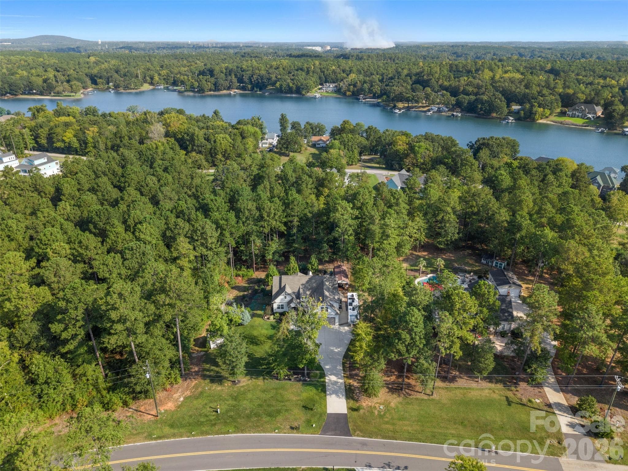 Enjoy a private wooded setting just moments from the lake - 1604 Aragon Beach Road, Rock Hill