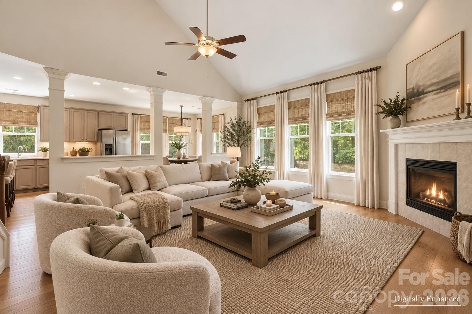 MODERN DESIGN CONCEPTDigitally reimagined to showcase the home’s potential. - 13210 Arbor Day Court, Charlotte