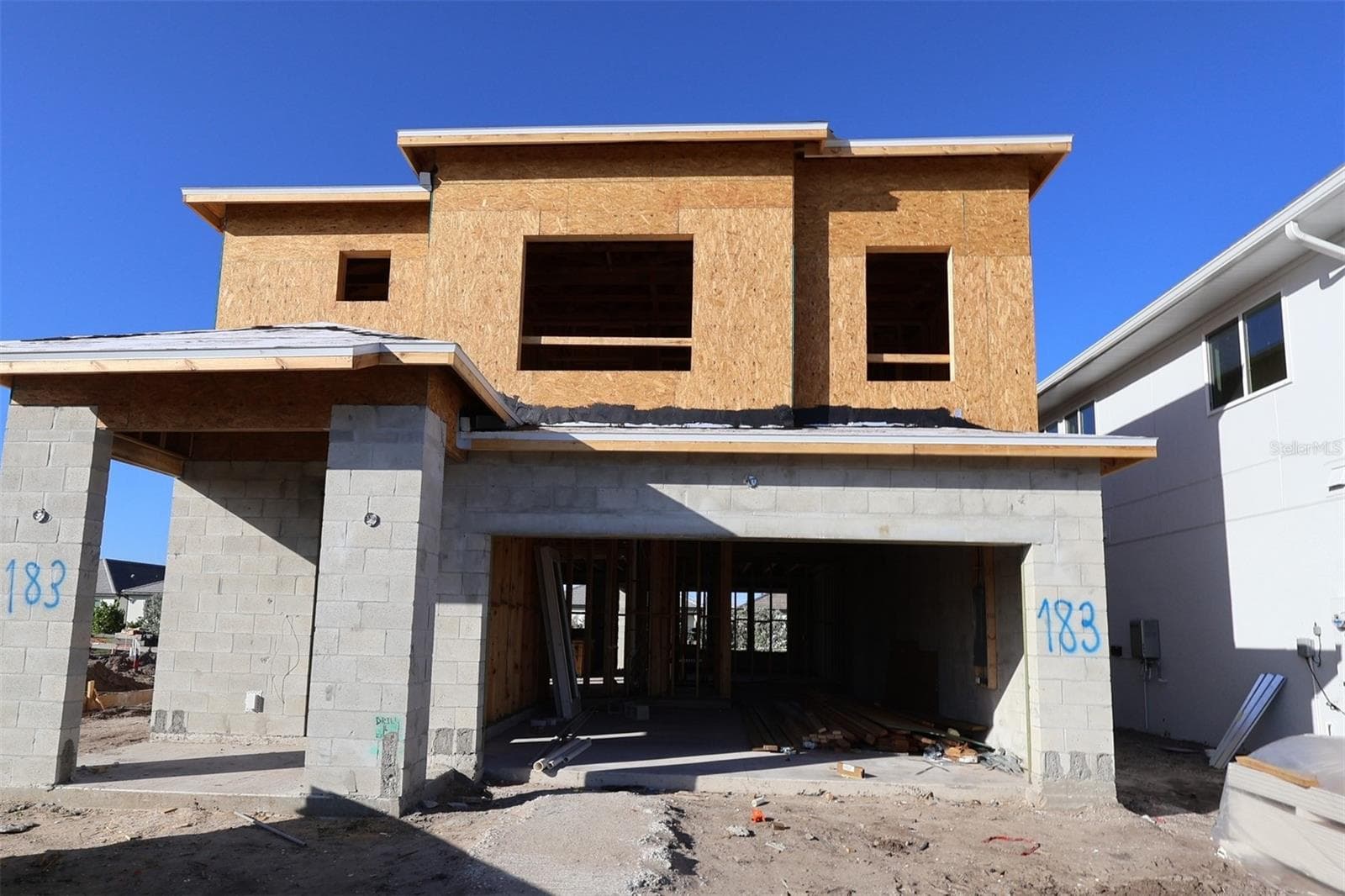 Front Exterior **Under Construction - 605 ALLORA AVE, NOKOMIS