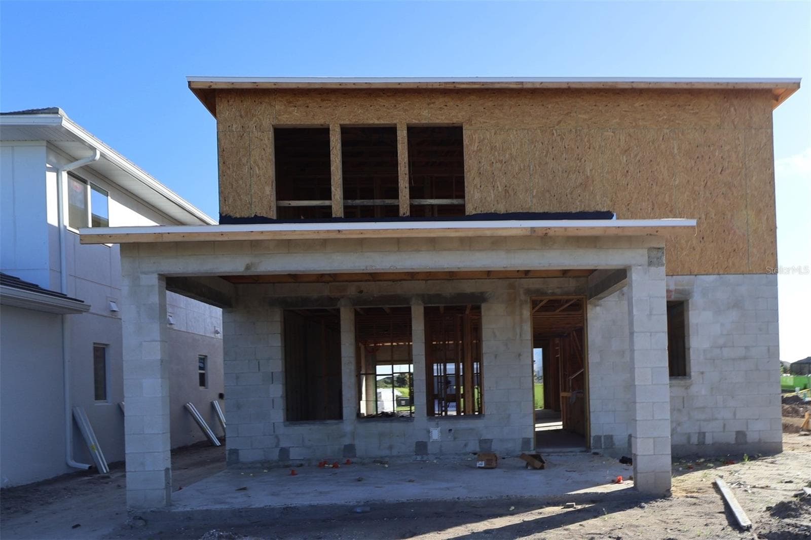 Rear Exterior **Under Construction - 605 ALLORA AVE, NOKOMIS