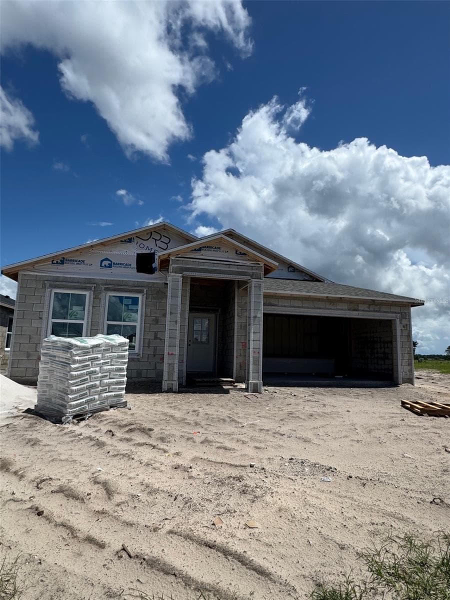 Actual Home, under construction - 823 ANDREW ST, WINTER HAVEN