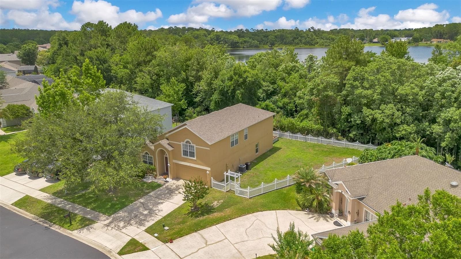 Aerial view looking northwest - 469 CAREY WAY, ORLANDO