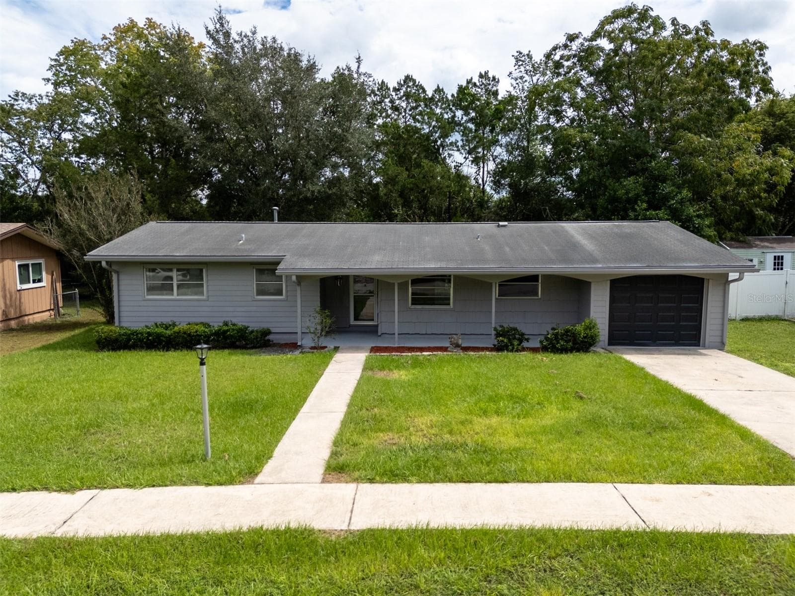 Exterior Front Aerial - 3523 SW 147TH LANE RD, OCALA