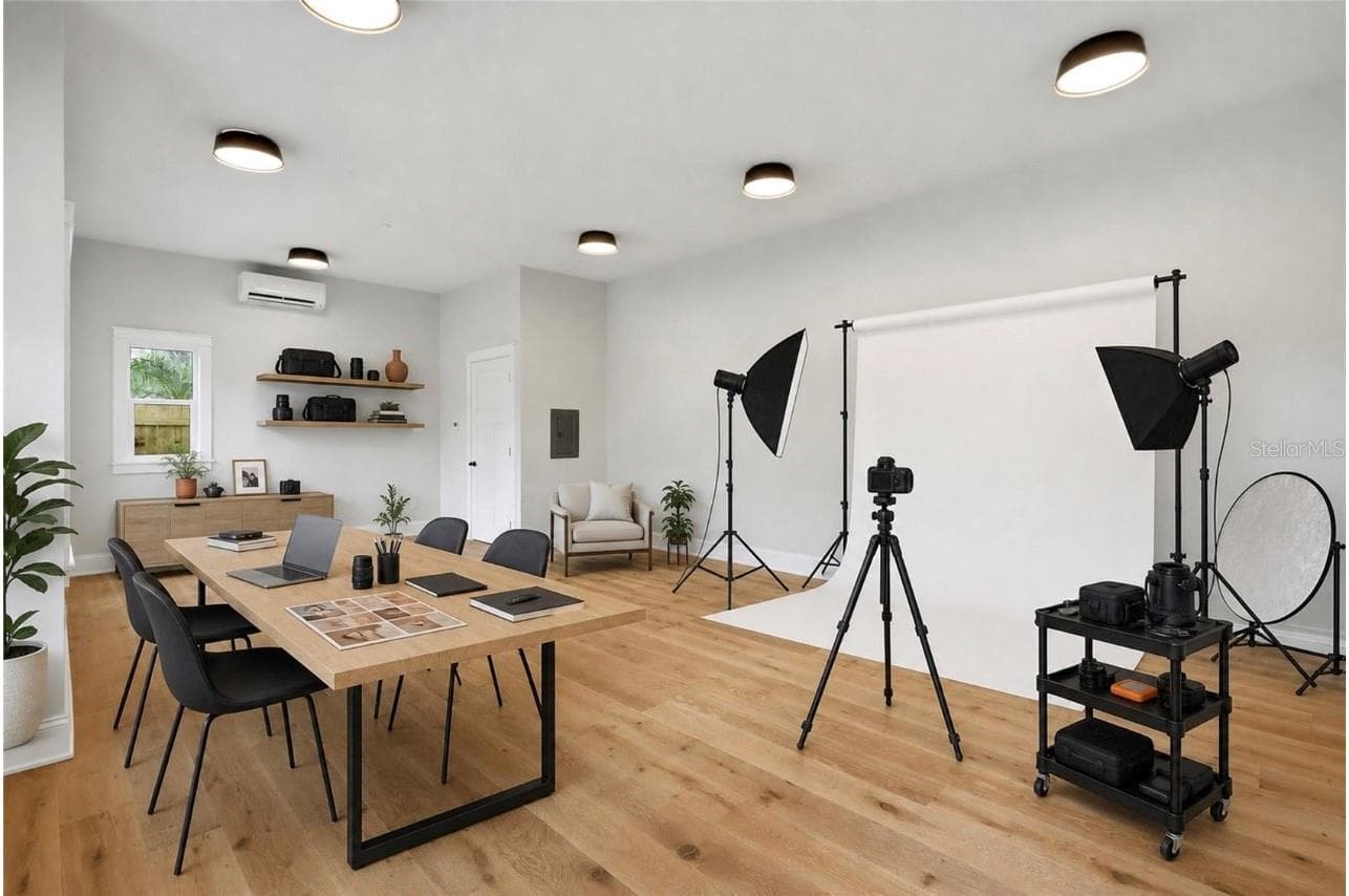 538 Sq Ft Ground Floor Retail Space with Separate Entrance and Half Bathroom. AI Example of Content Studio - 2532 1ST AVE N, ST PETERSBURG