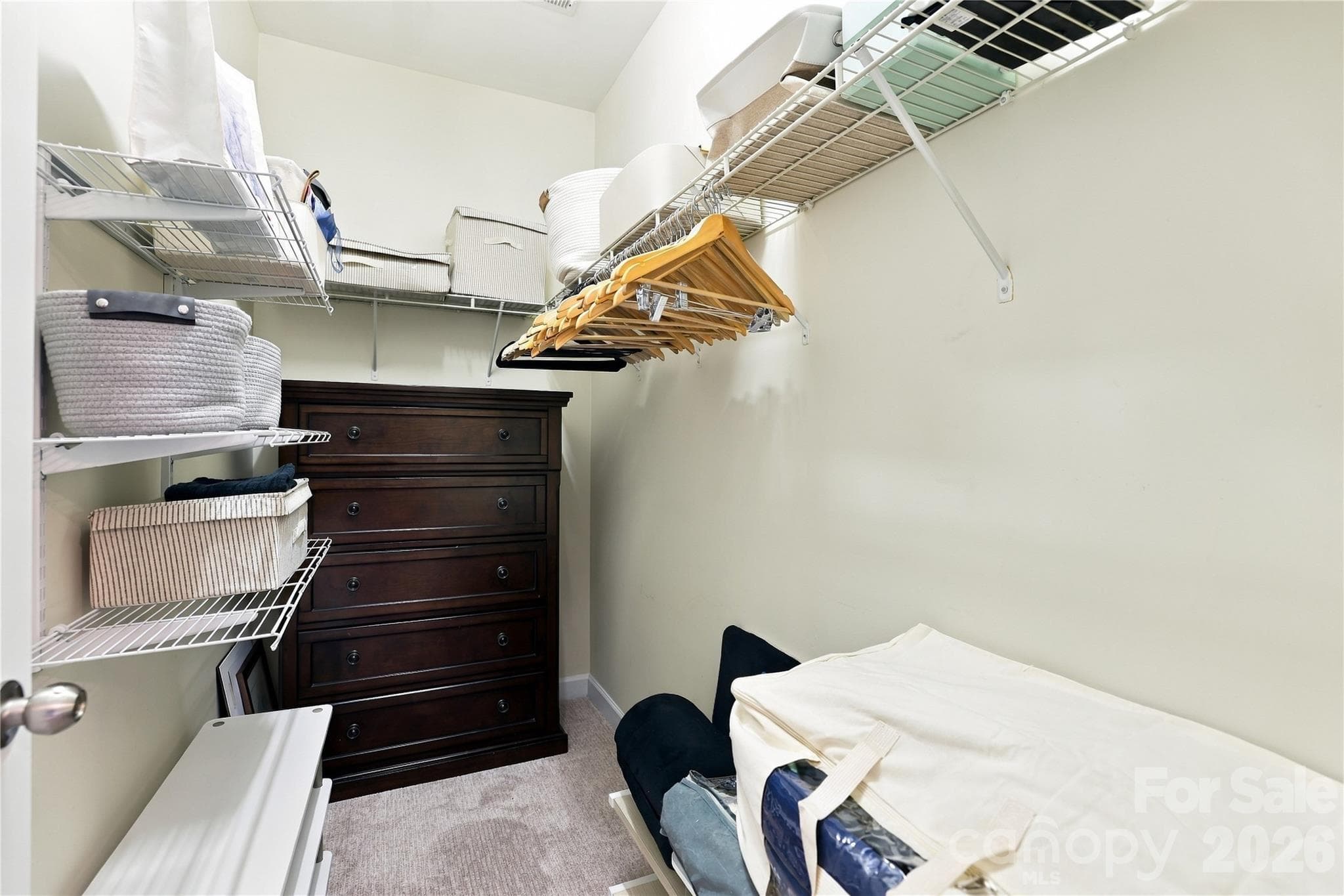 Spacious walk in closet in primary bedroom - 15329 Jade Street, Charlotte