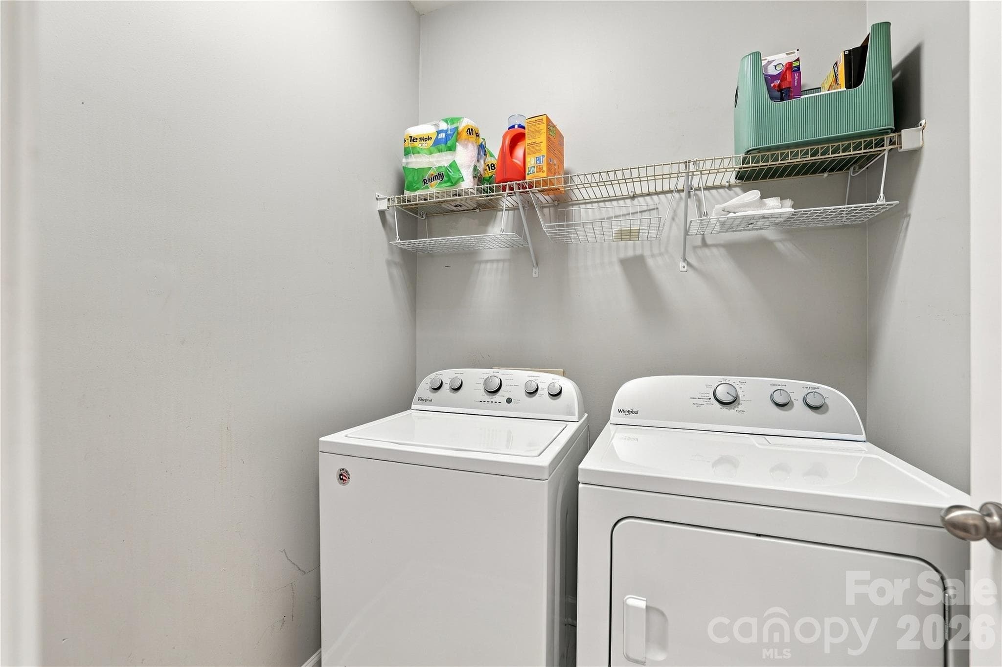 Laundry room in unit - 15329 Jade Street, Charlotte