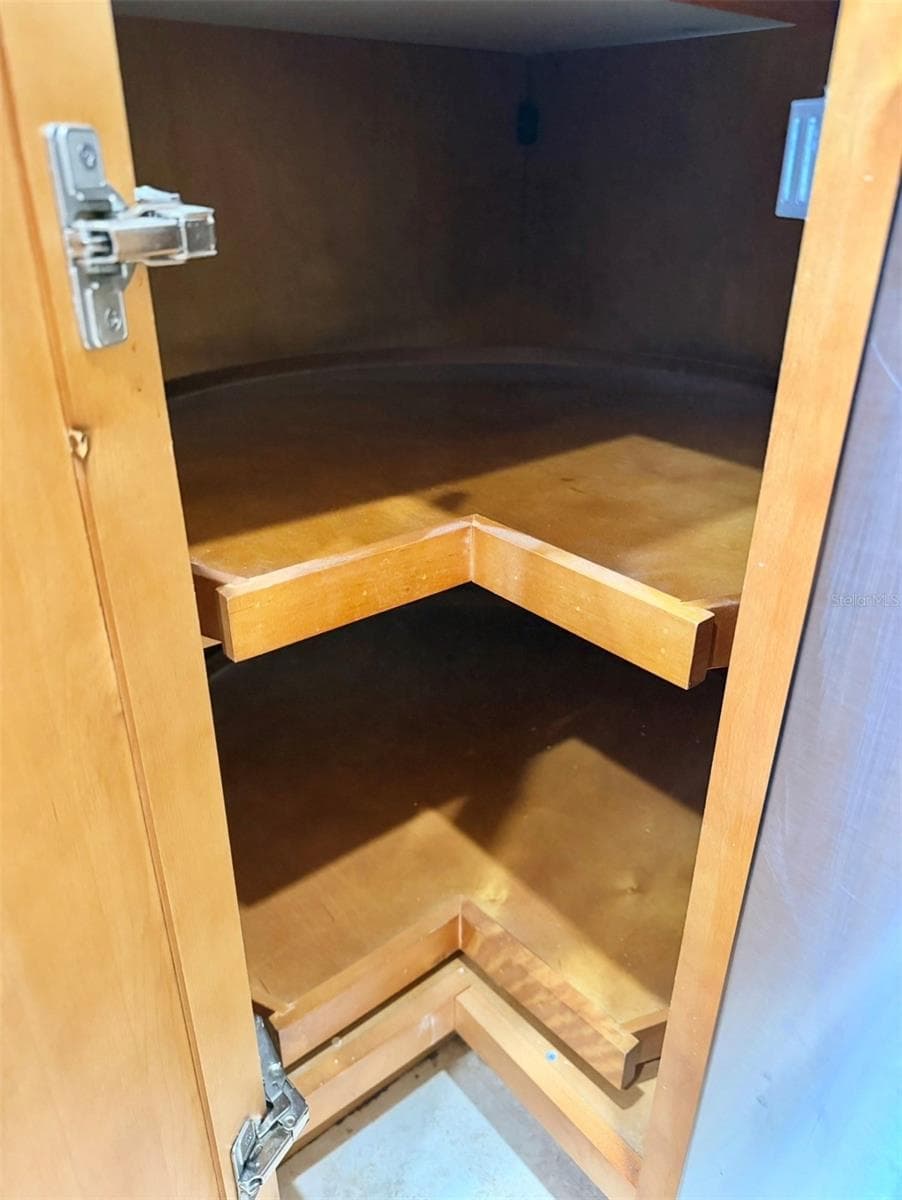 A Lazy Susan adds so much more accessible storage. - 3815 N OAK DR #G71, TAMPA