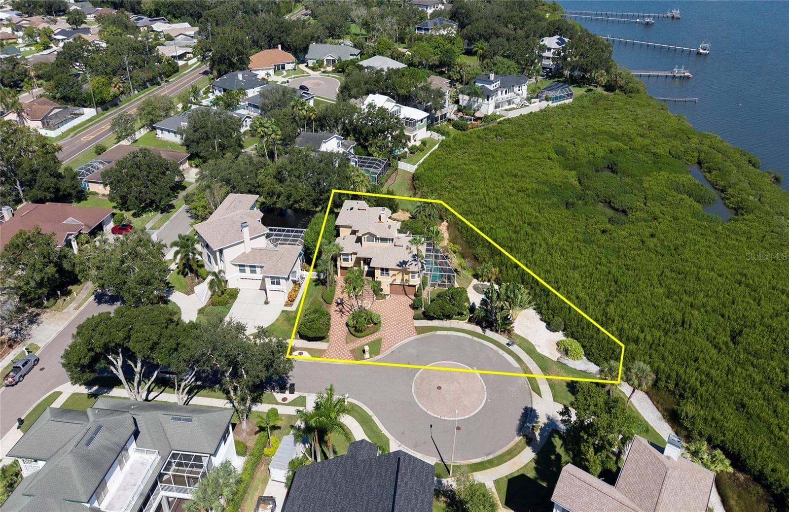 Birds eye (3) - 103 ROYAL CT, SAFETY HARBOR