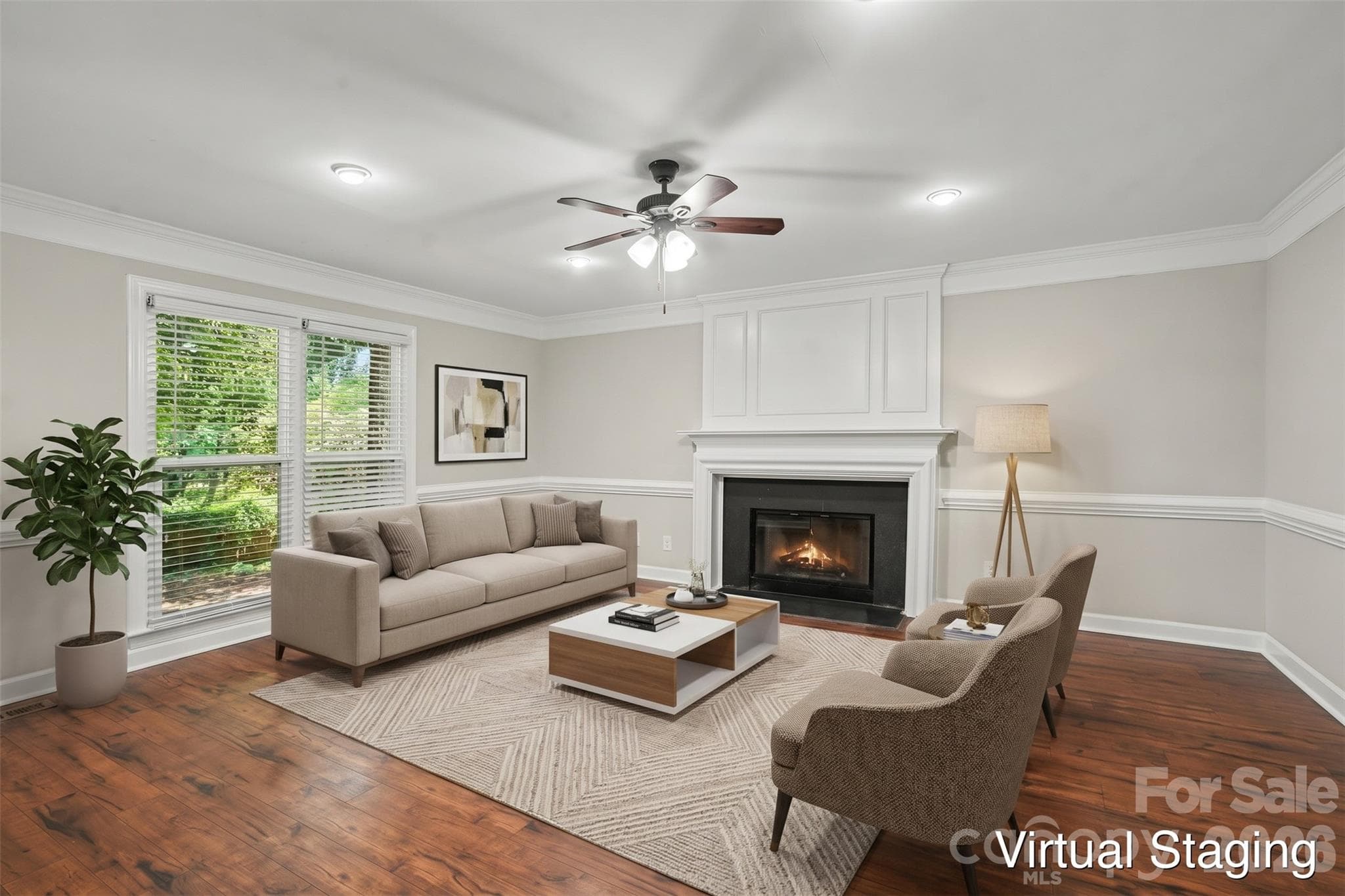 Virtually Staged - 9604 Newby Lane, Matthews