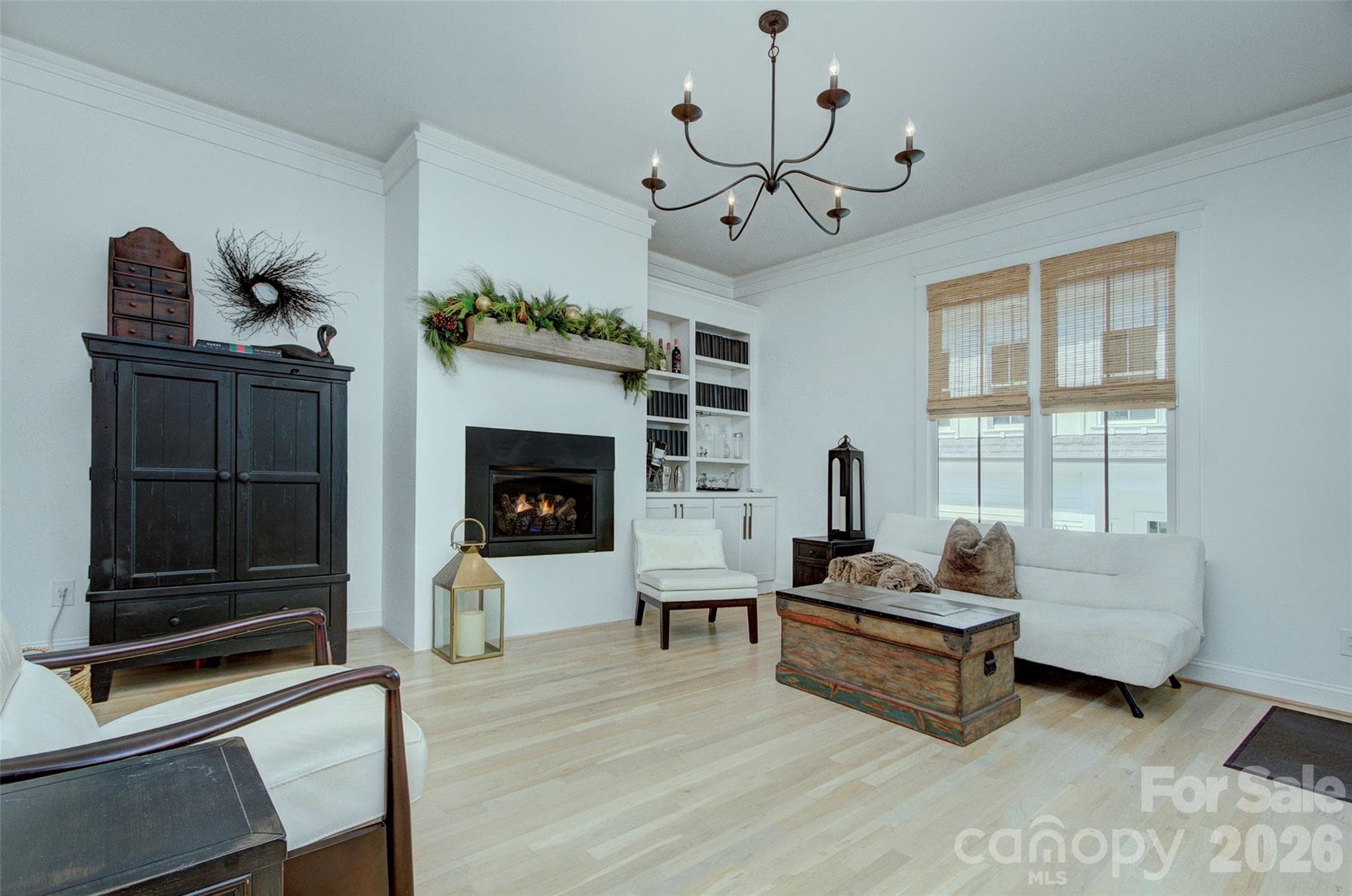 Custom design, contemporary Fireplace - 2561 Lower Assembly Drive, Fort Mill