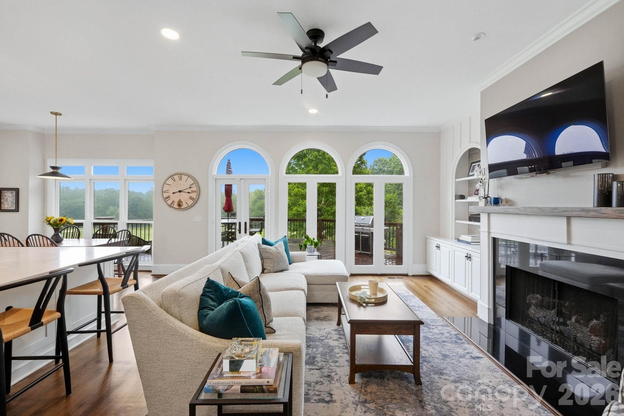 Family room - 6719 Seton House Lane, Charlotte