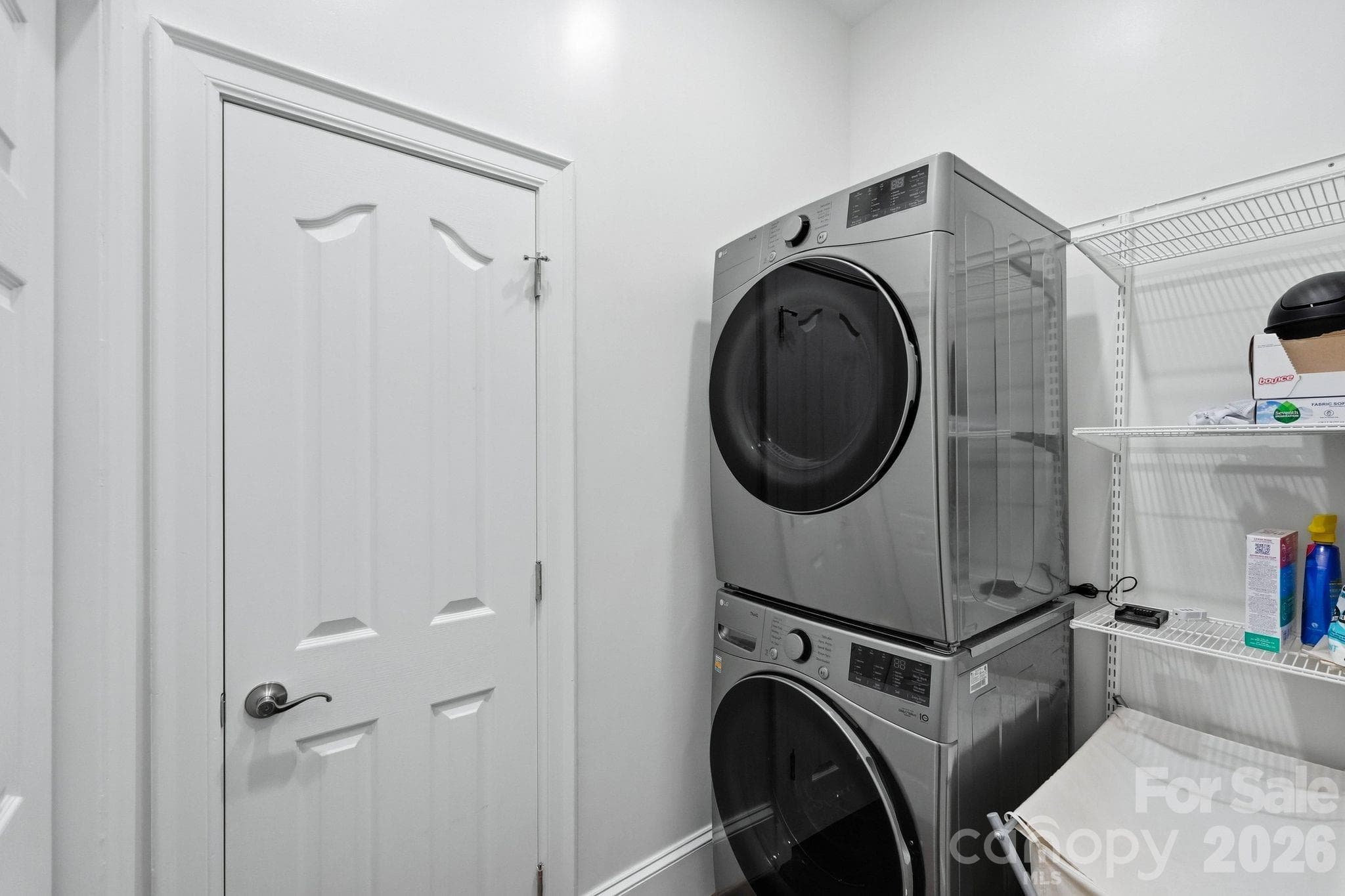 Laundry closet - 6719 Seton House Lane, Charlotte