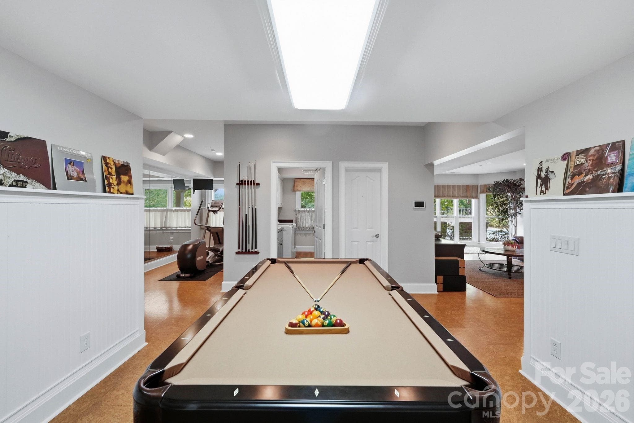 Lower level game area - 6719 Seton House Lane, Charlotte
