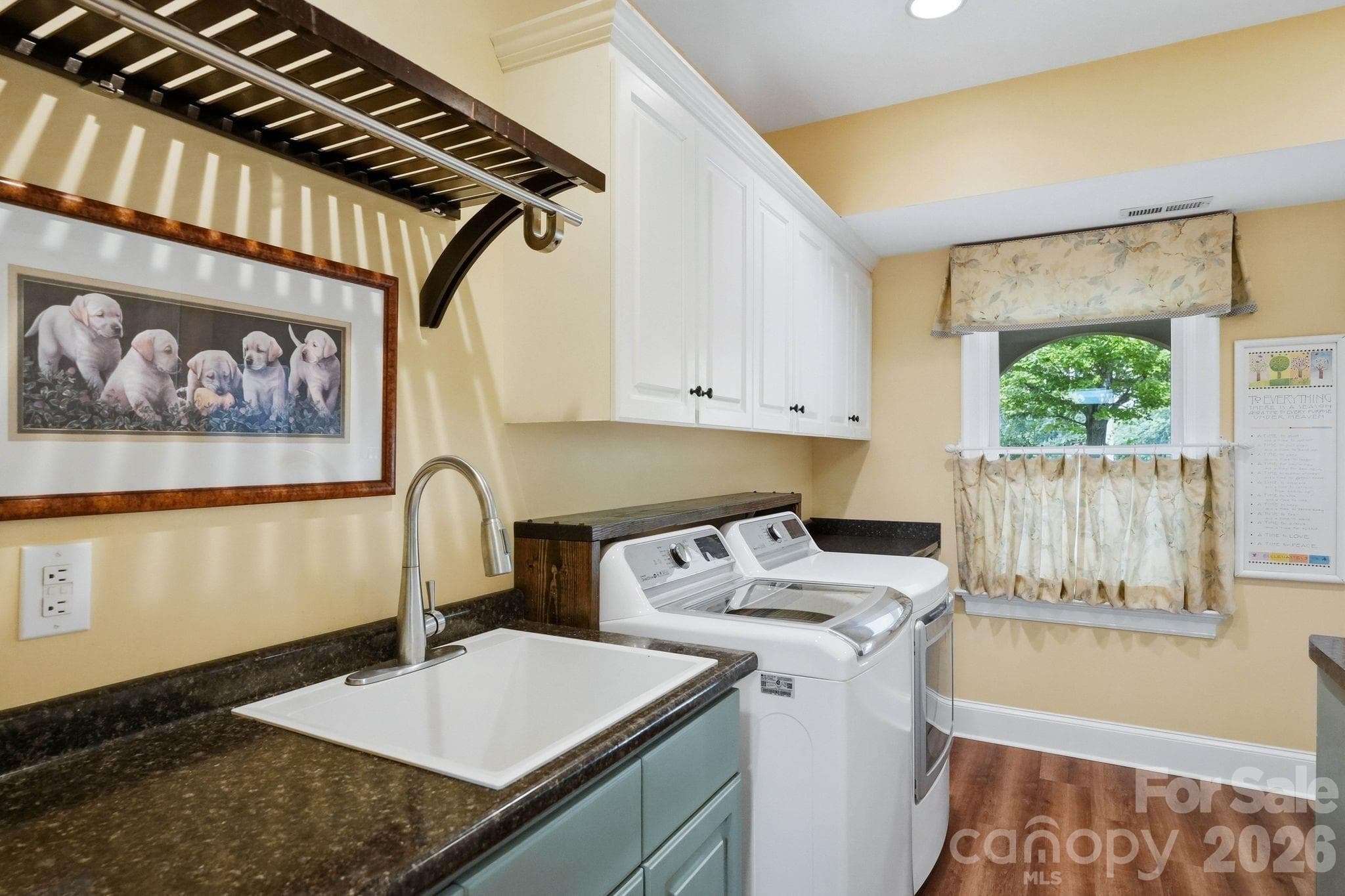 Lower level kitchen/laundry - 6719 Seton House Lane, Charlotte