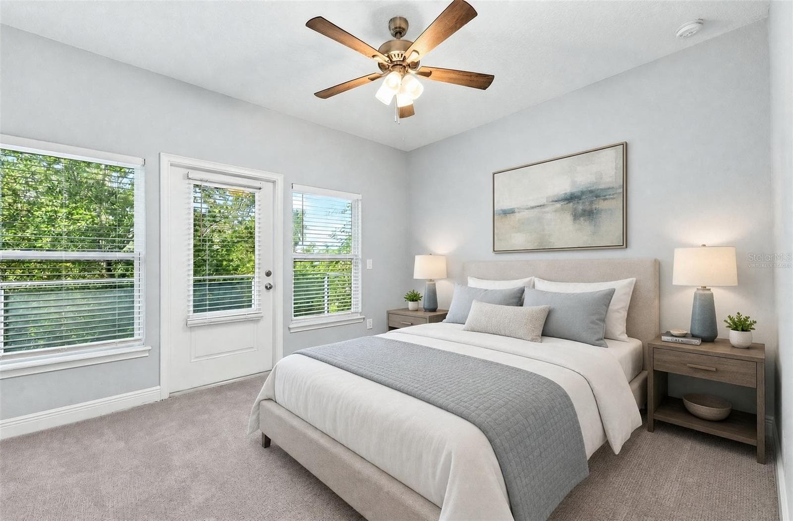 Second bedroom gas access to the balcony. Virtually Staged. - 14061 WALCOTT AVE, ORLANDO