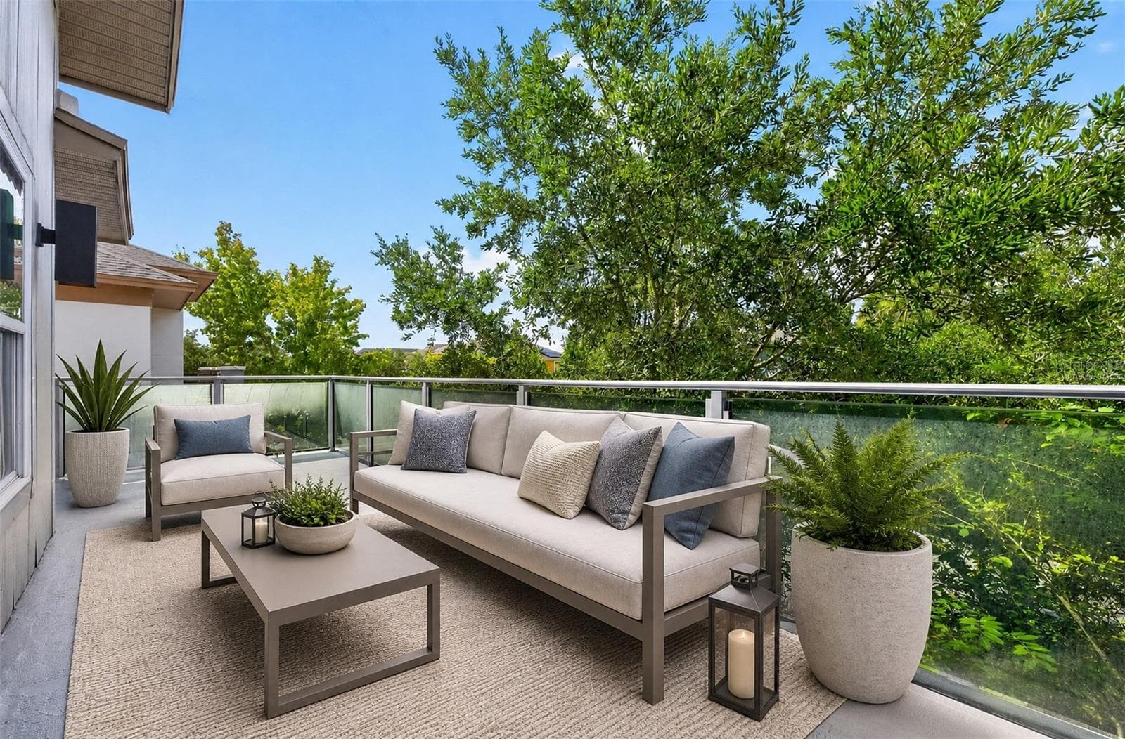 Balcony off the second bedroom. Virtually Staged. - 14061 WALCOTT AVE, ORLANDO