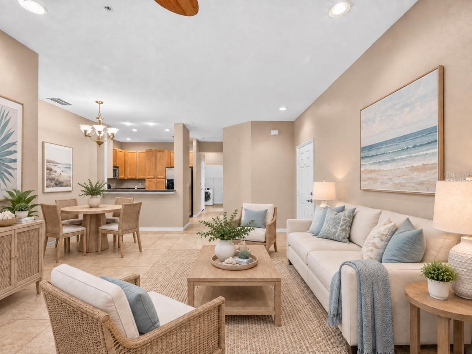 Virtually Staged Photo - 7943 LIMESTONE LN #13-101, SARASOTA