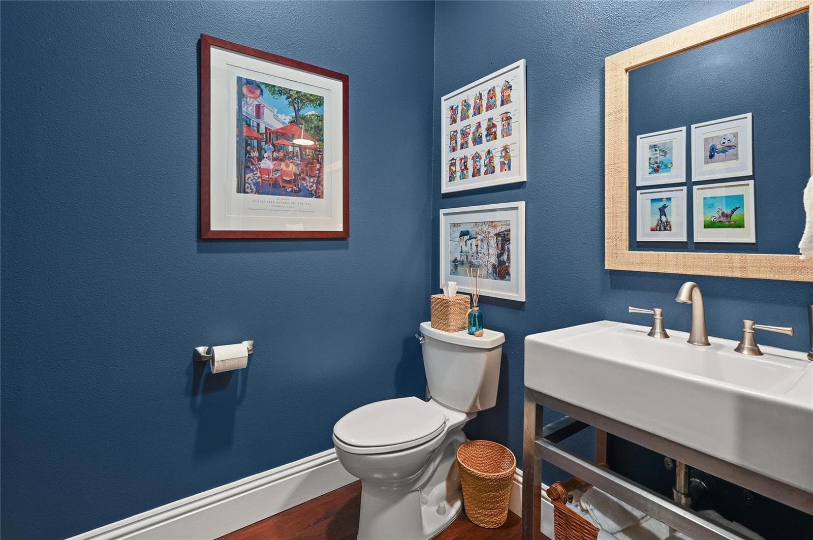 A half bath is situated in the perfect spot, convenient to all. - 1951 WINTER PARK RD, WINTER PARK
