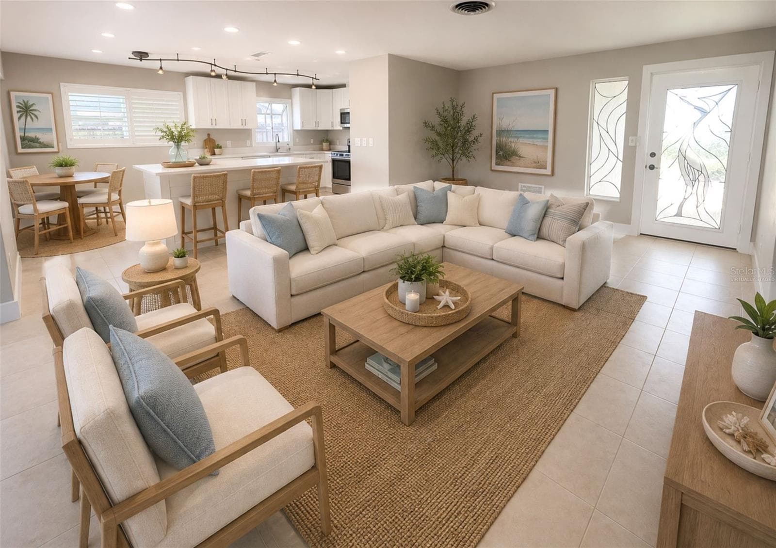 Virtually staged - 541 LILLIAN DR, MADEIRA BEACH