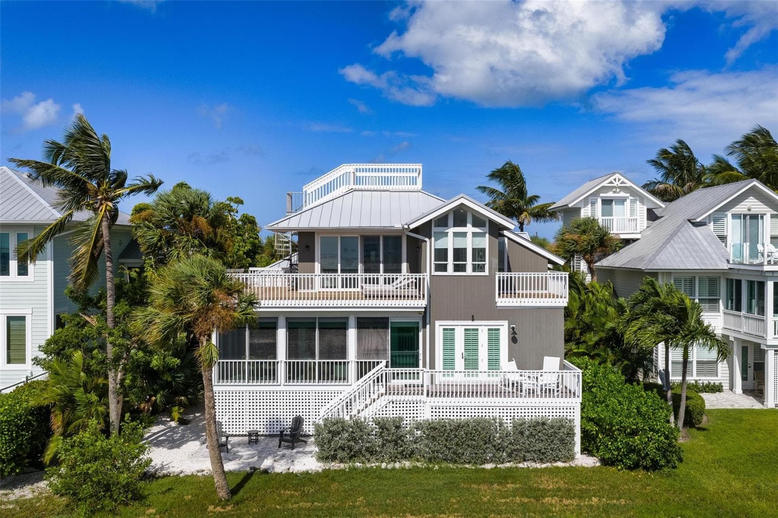 back view - 319 PILOT POINT LN, BOCA GRANDE