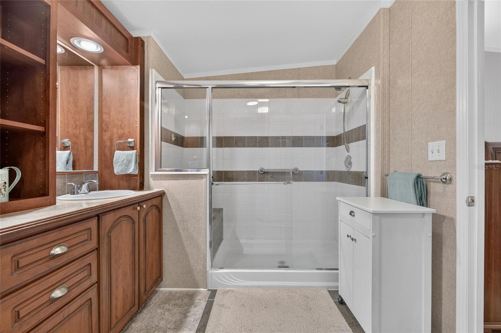 large master ensuite bath - 10054 COLLINGWOOD AVE, DADE CITY