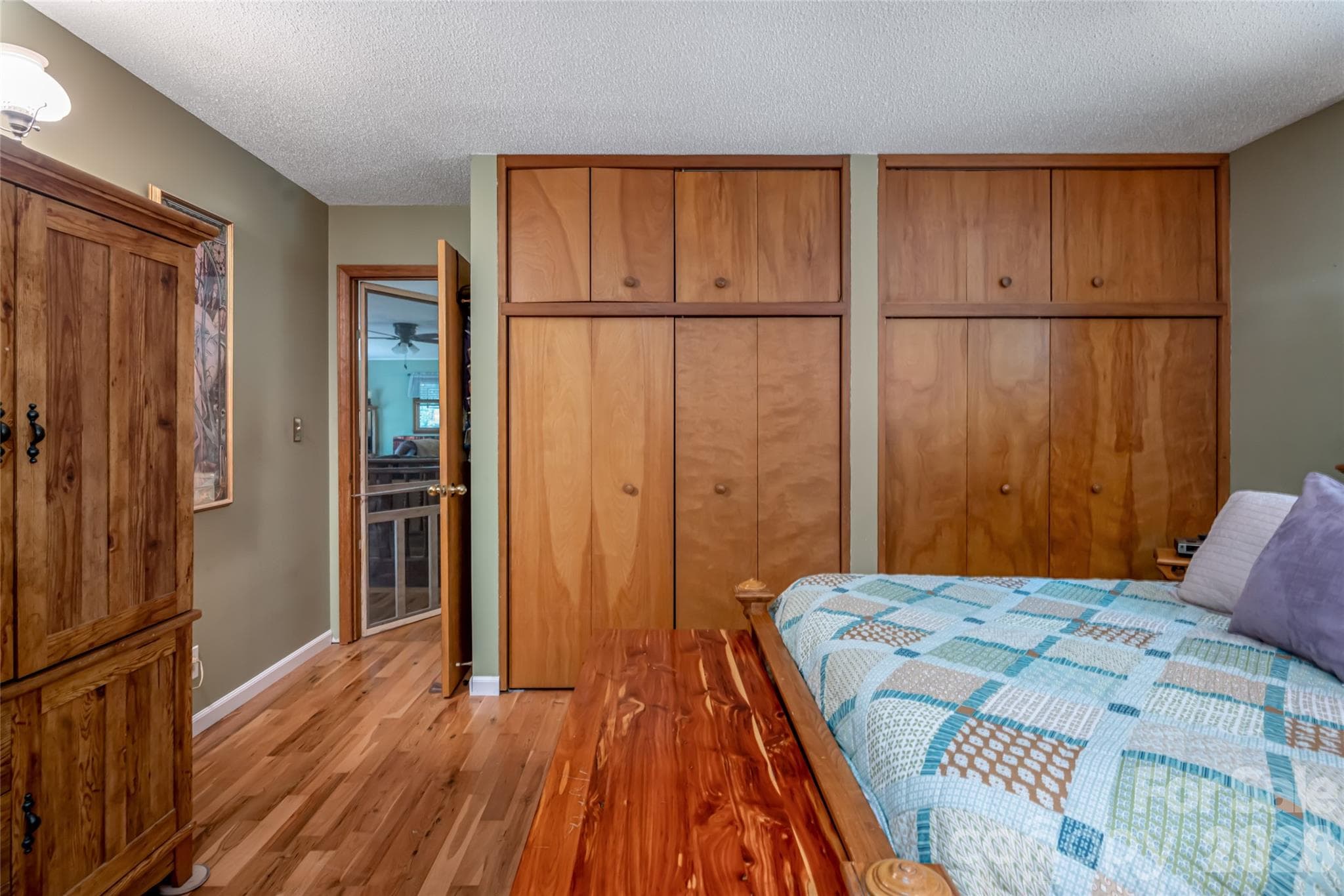Primary bedroom closets - 101 Guffey Mountain Road, Fairview