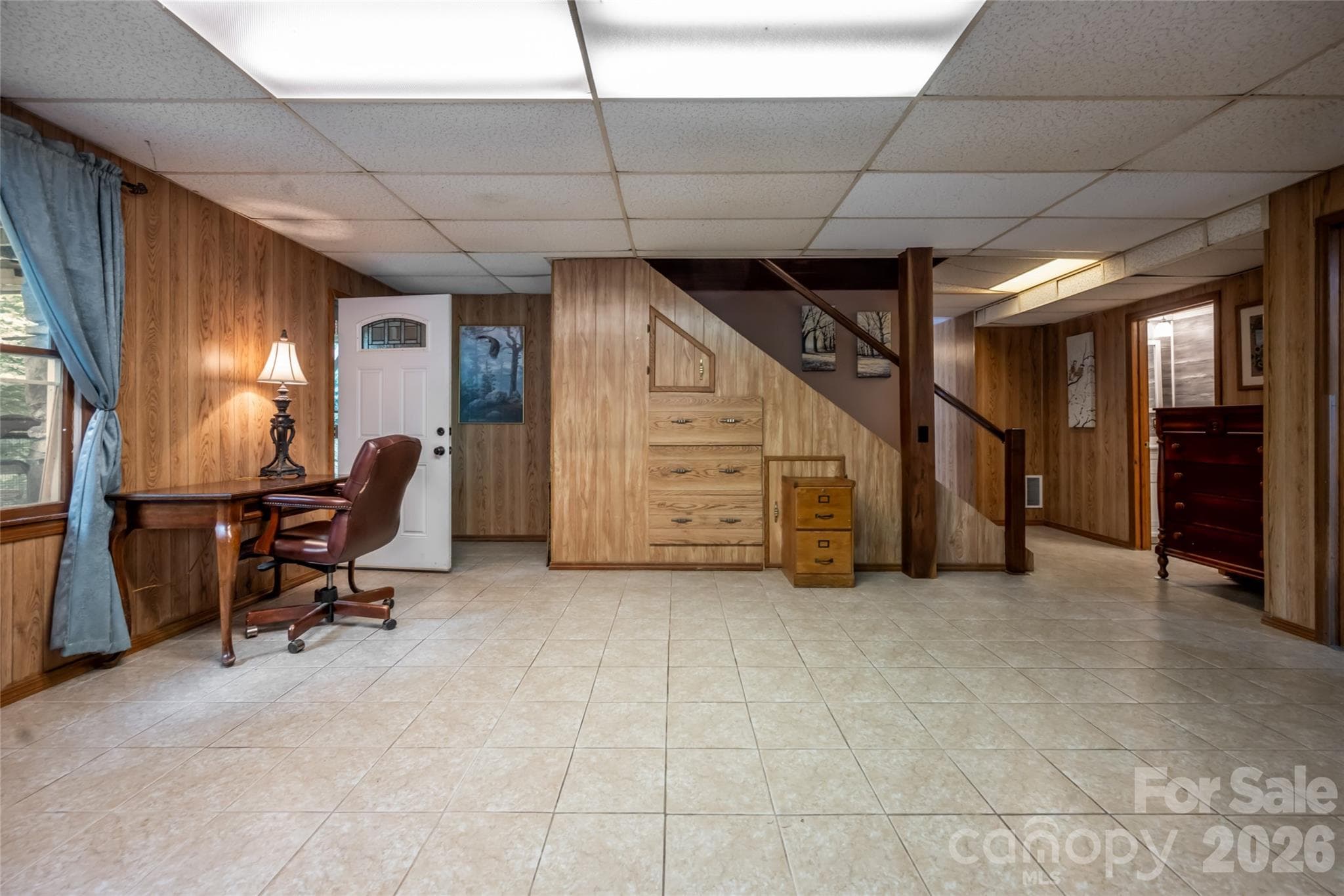 Access from outside to lower level - 101 Guffey Mountain Road, Fairview