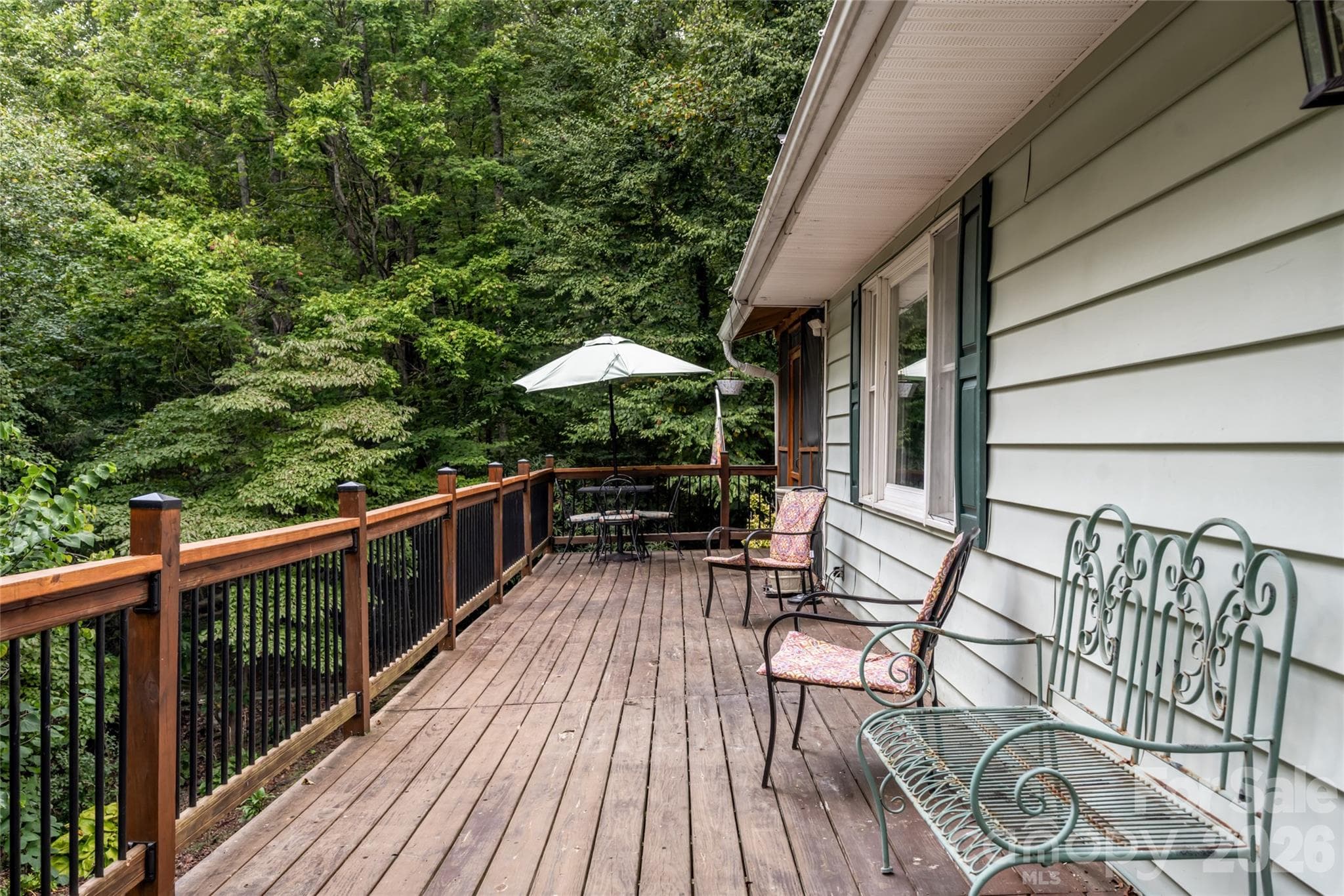 front deck - 101 Guffey Mountain Road, Fairview