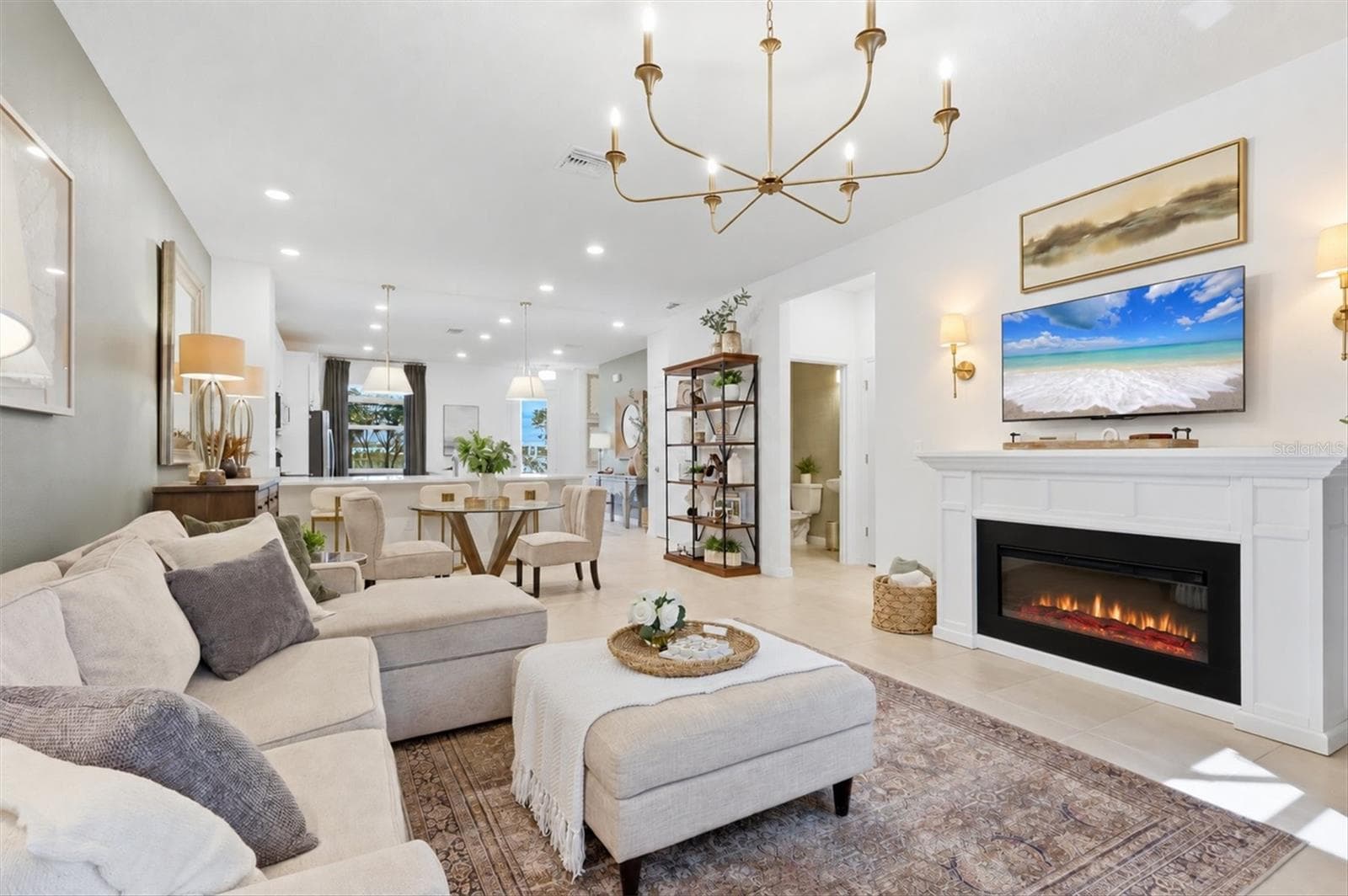 Open floor plan - 7392 CABIN LN, SARASOTA