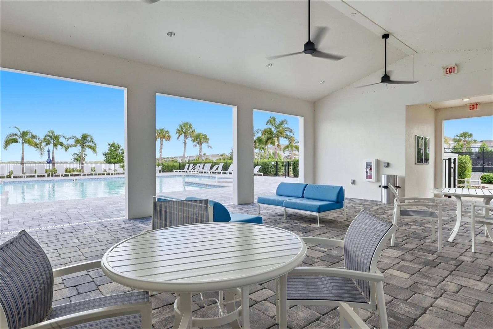 Cabana at the community pool - 7392 CABIN LN, SARASOTA
